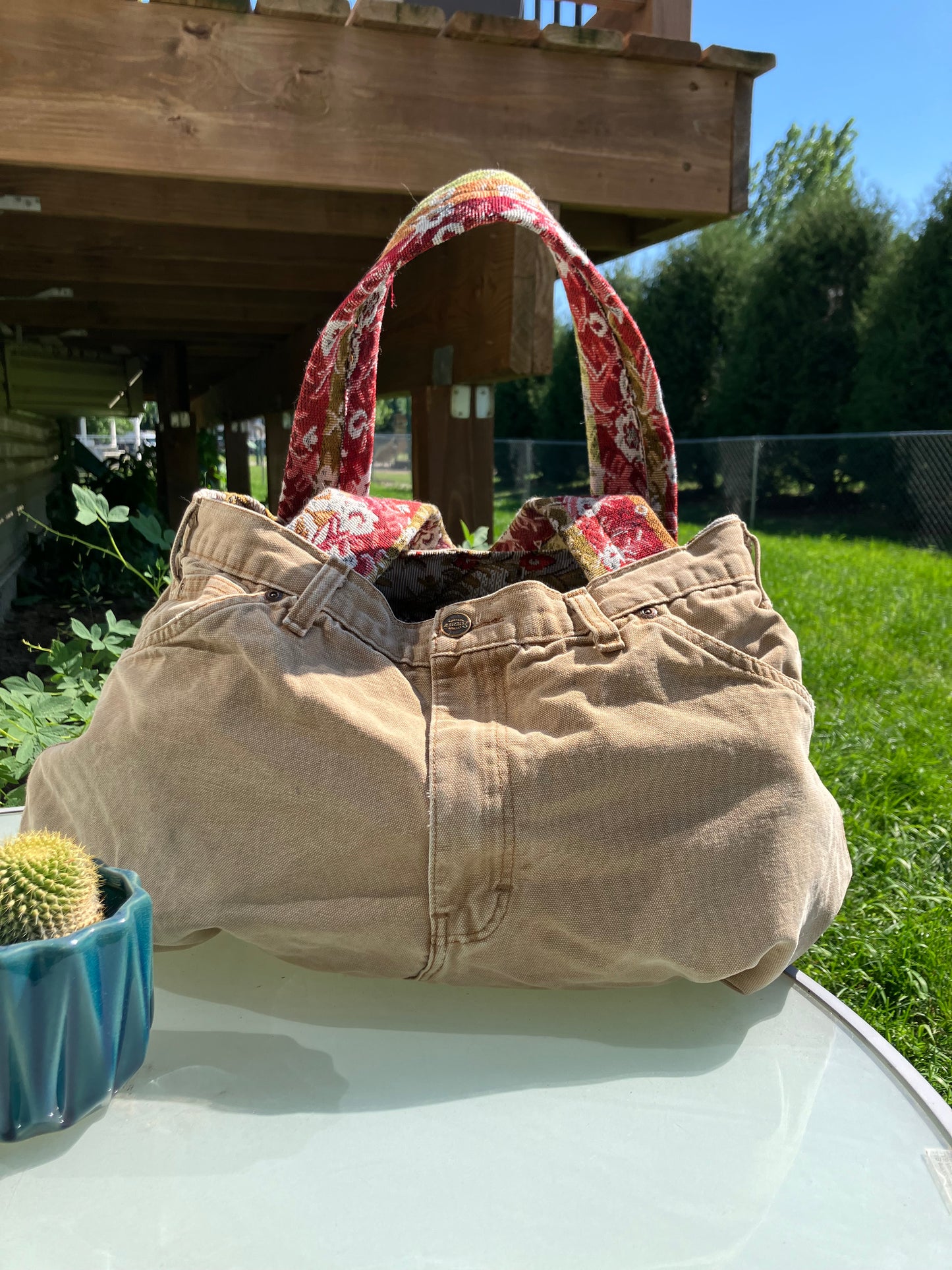 Jean Tote Bag