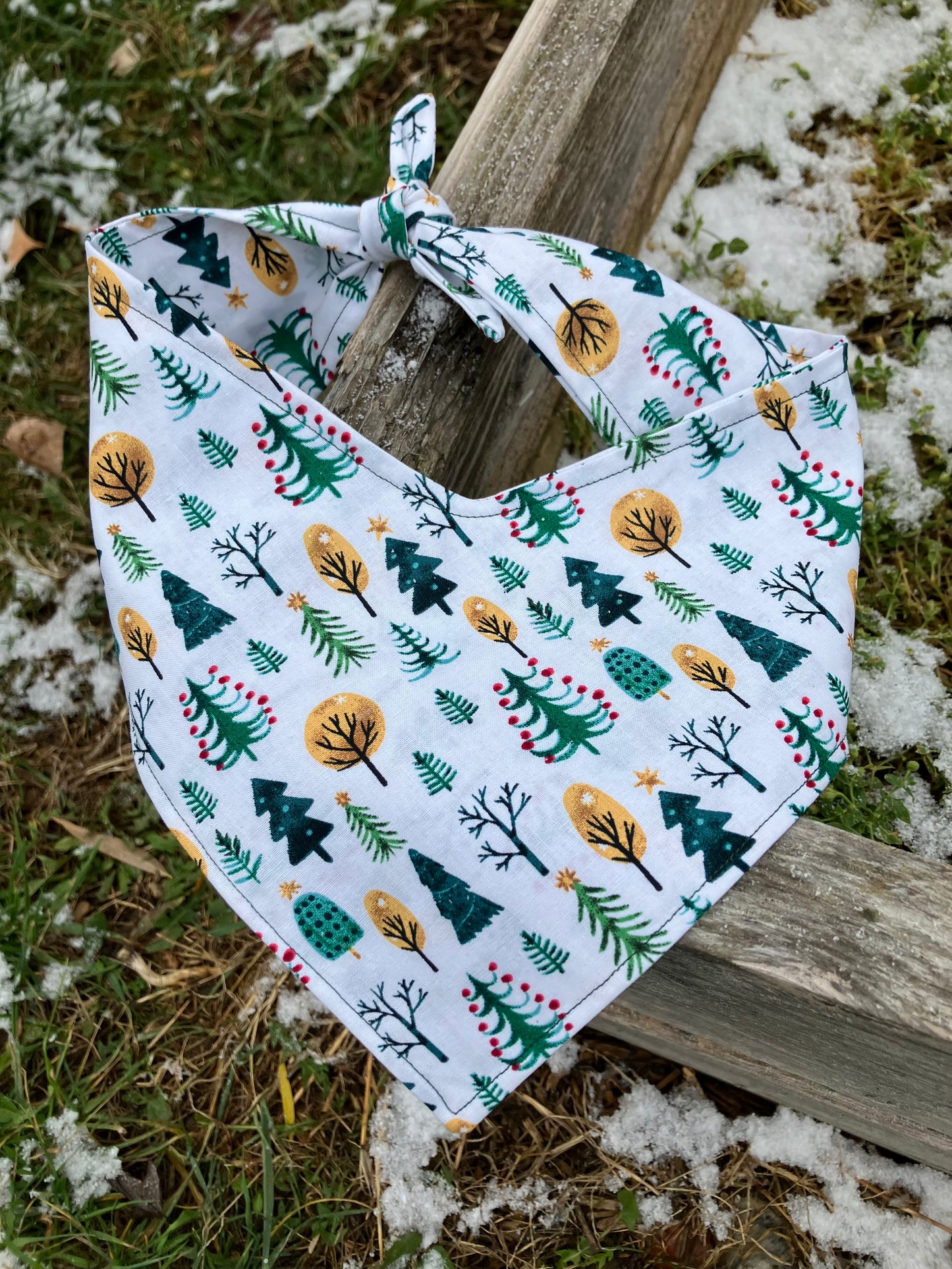 Christmas Pines Bandana