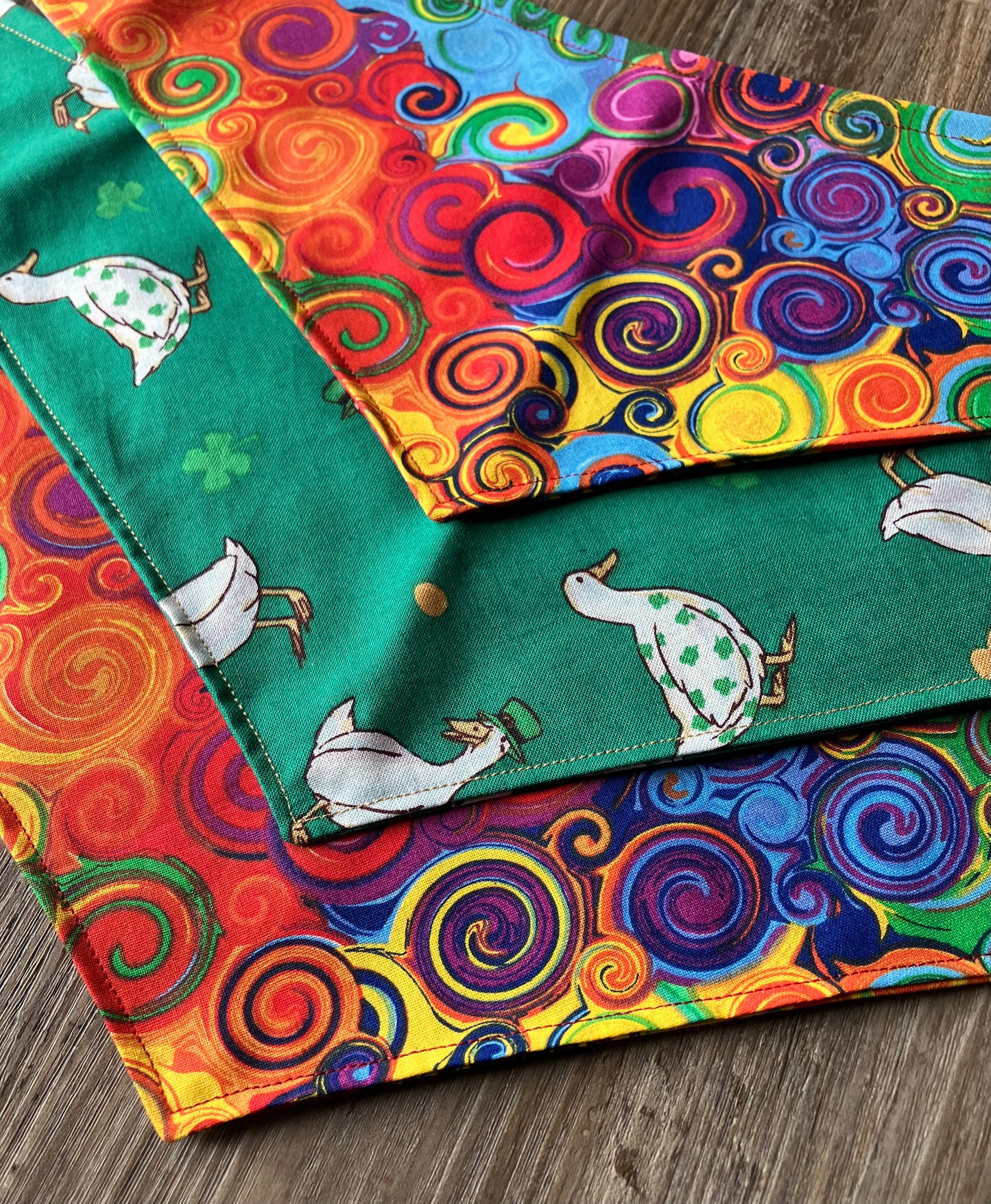 Rainbow Swirls Bandana
