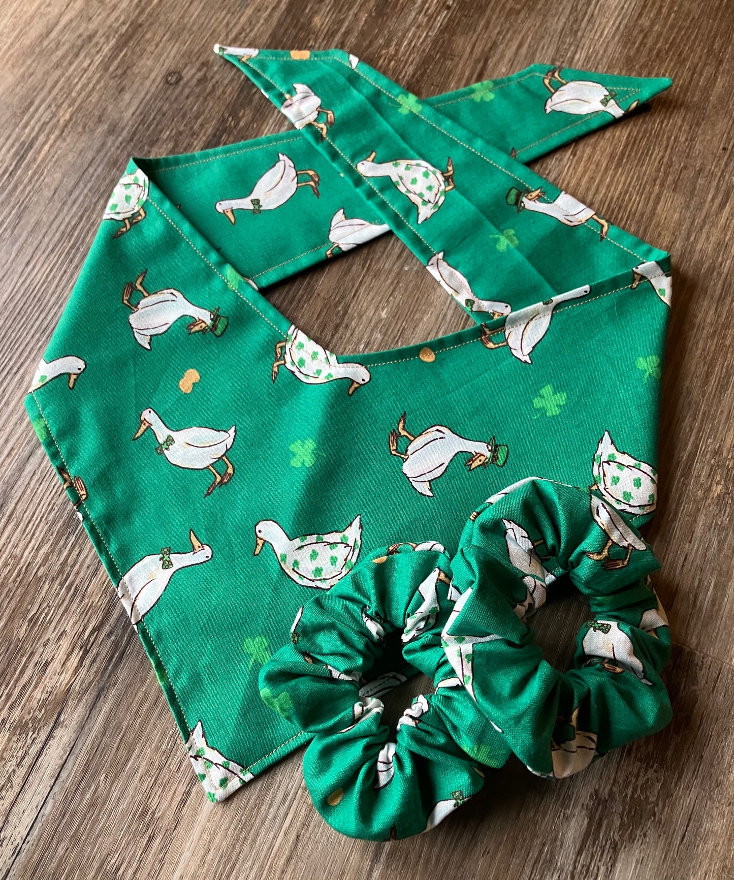 Lucky Duck Scrunchie