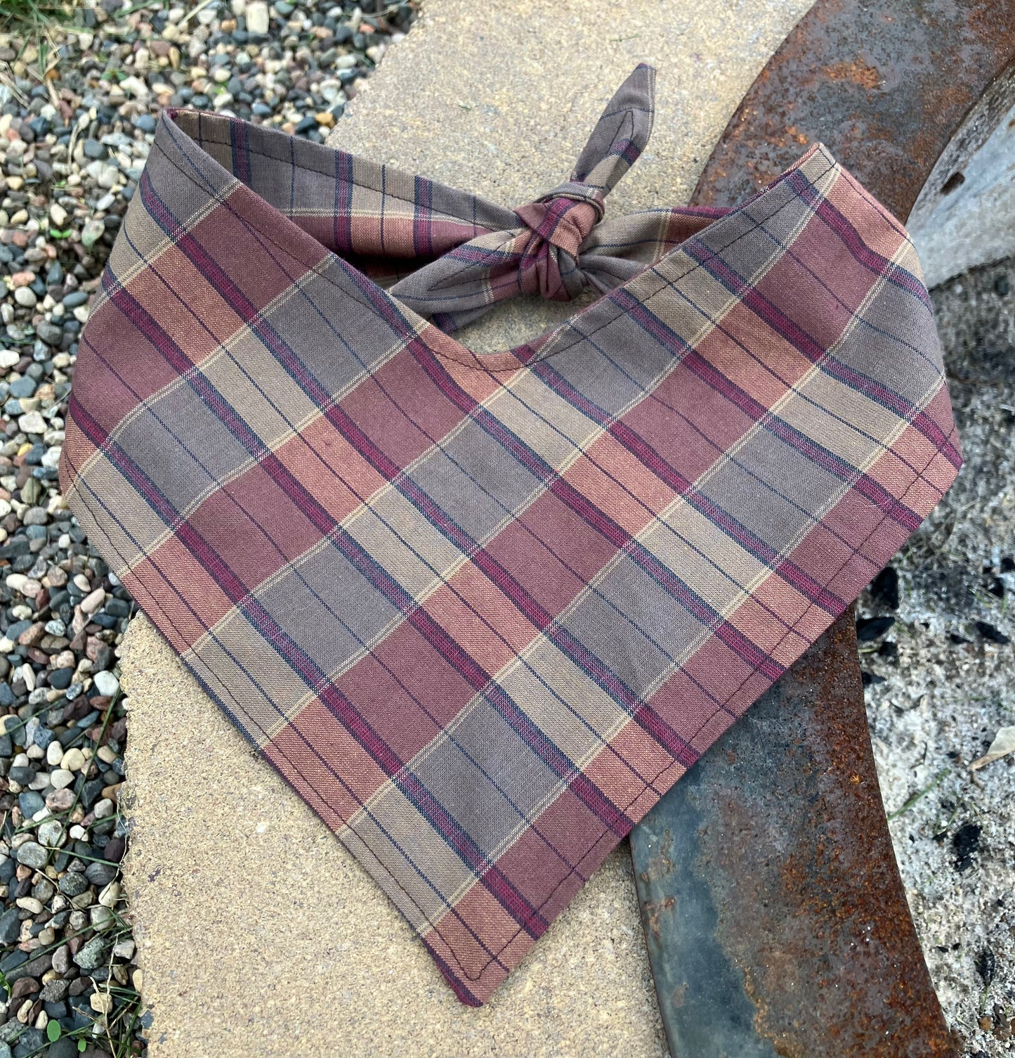 Chestnut Flannel Bandana