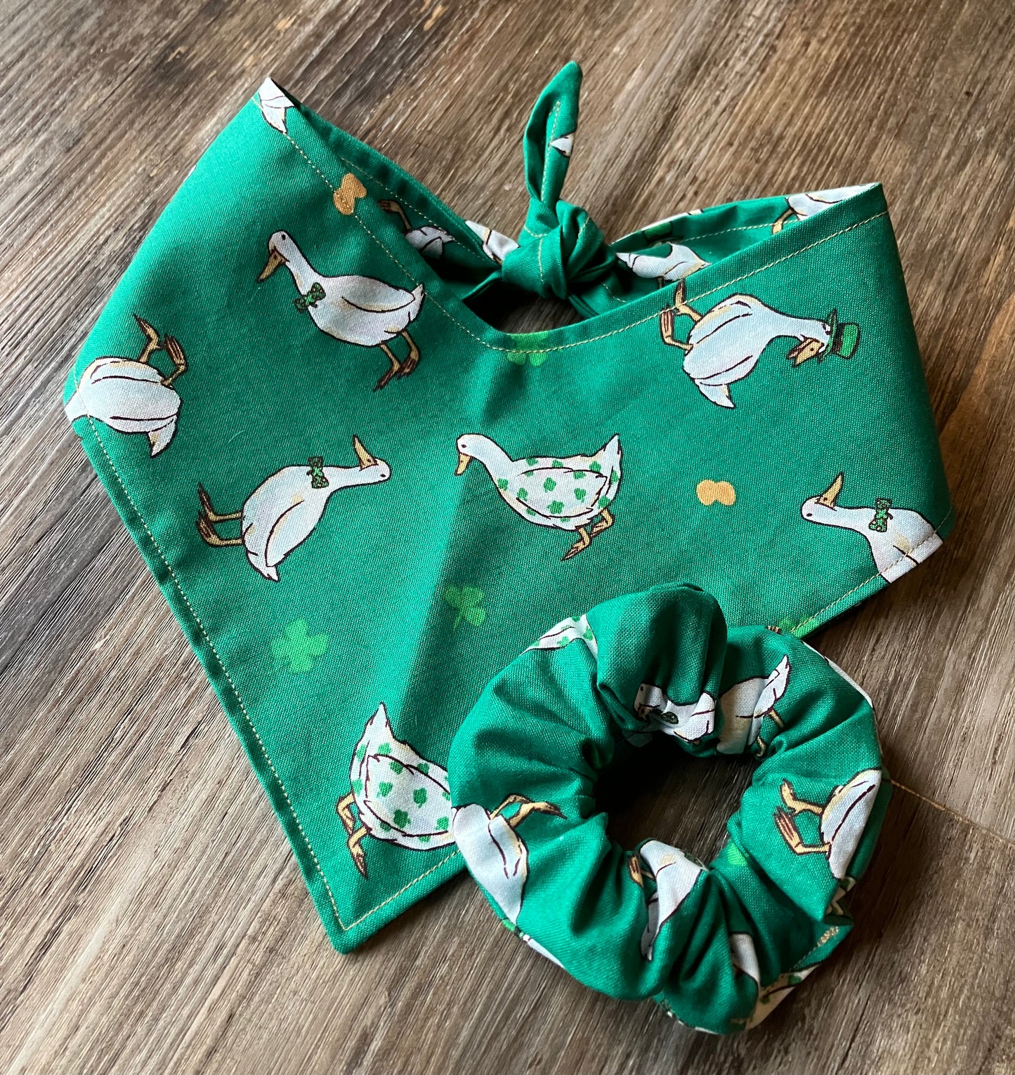 Lucky Duck Scrunchie