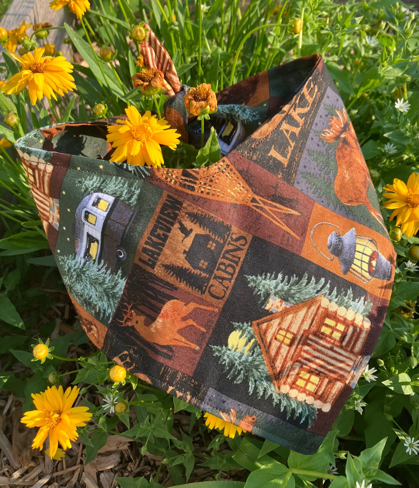 Cozy Cabin Bandana