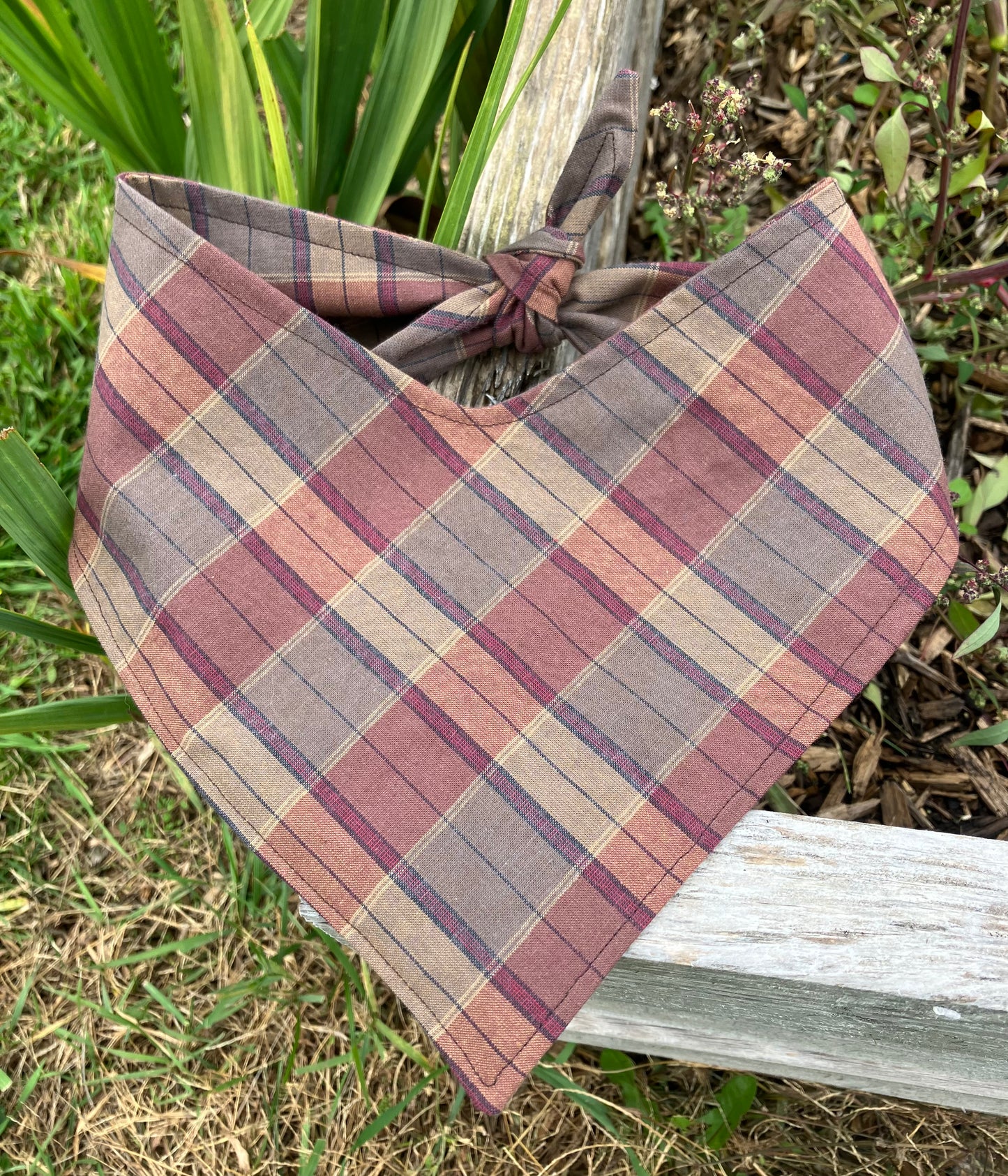 Chestnut Flannel Bandana