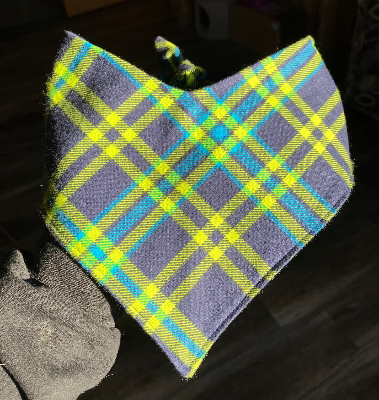 Neon Flannel Bandana