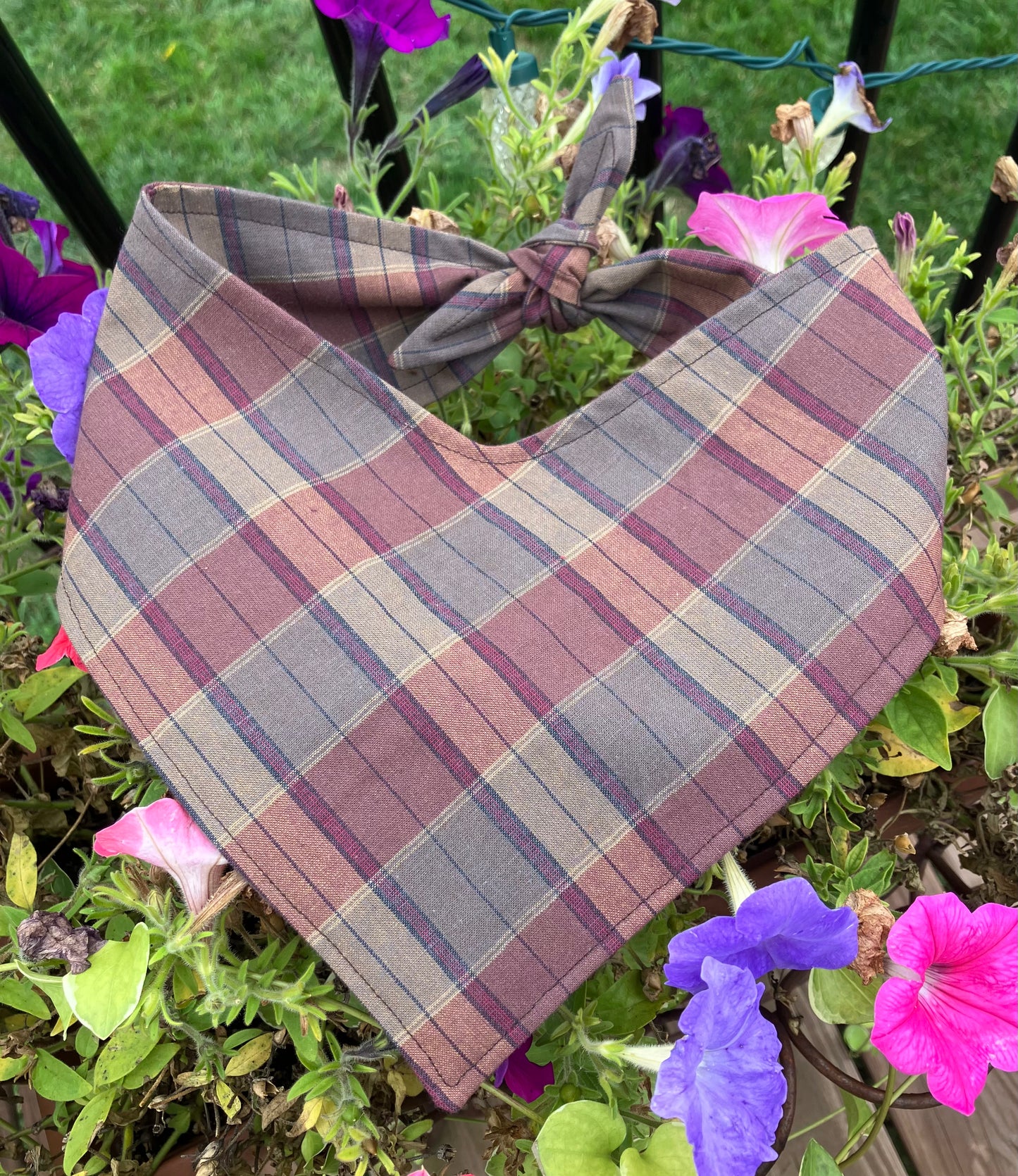 Chestnut Flannel Bandana