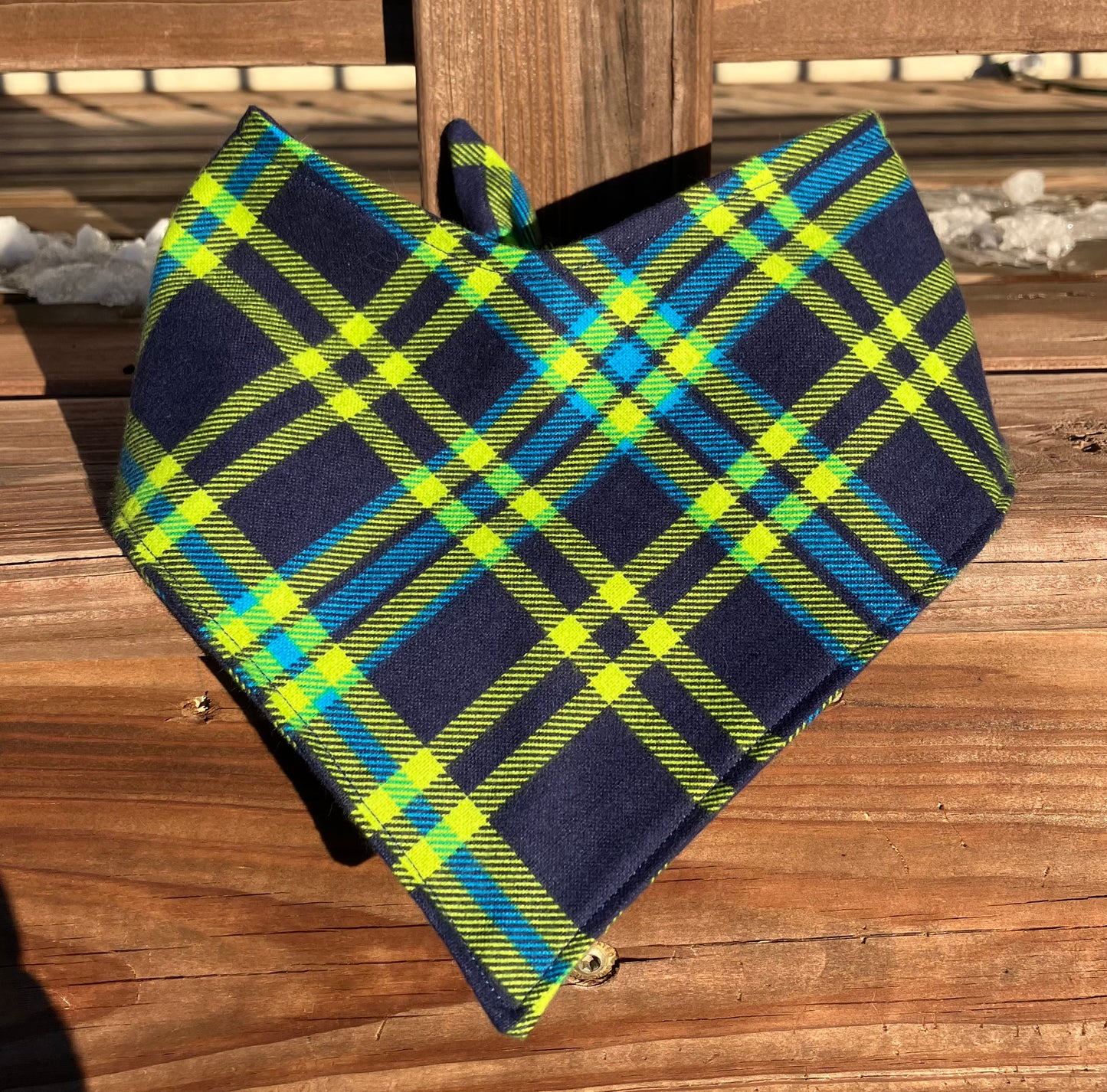 Neon Flannel Bandana