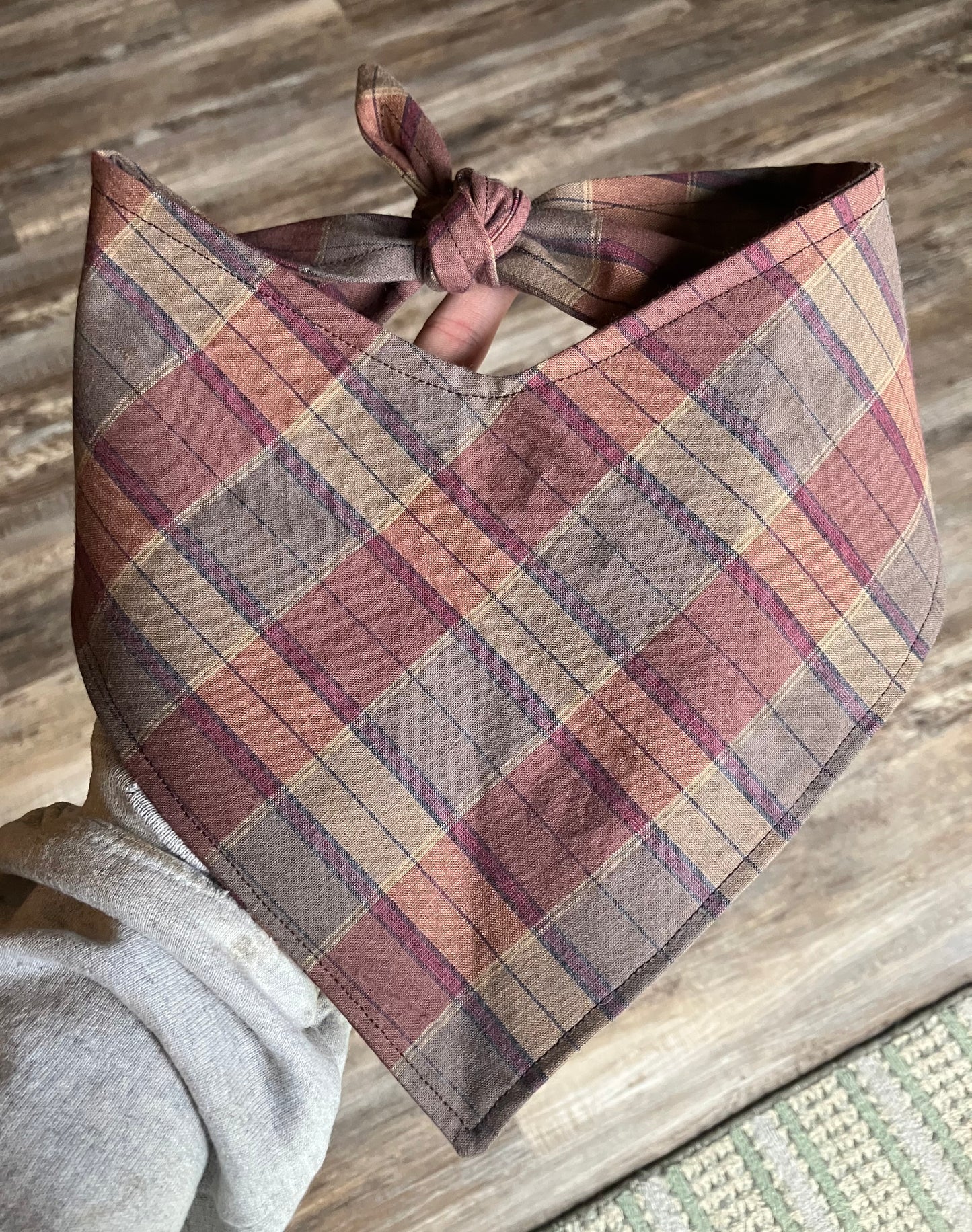 Chestnut Flannel Bandana