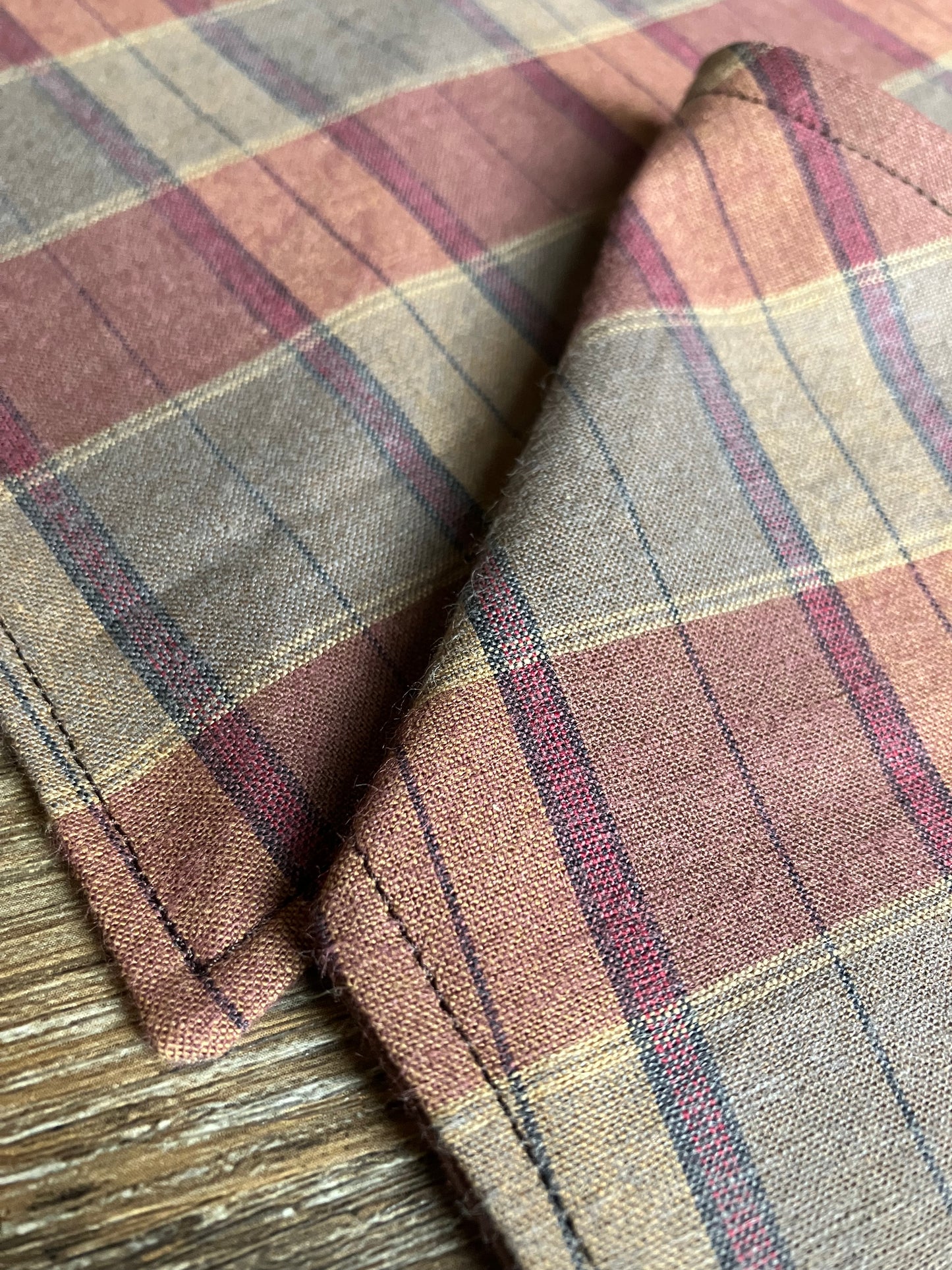 Chestnut Flannel Bandana