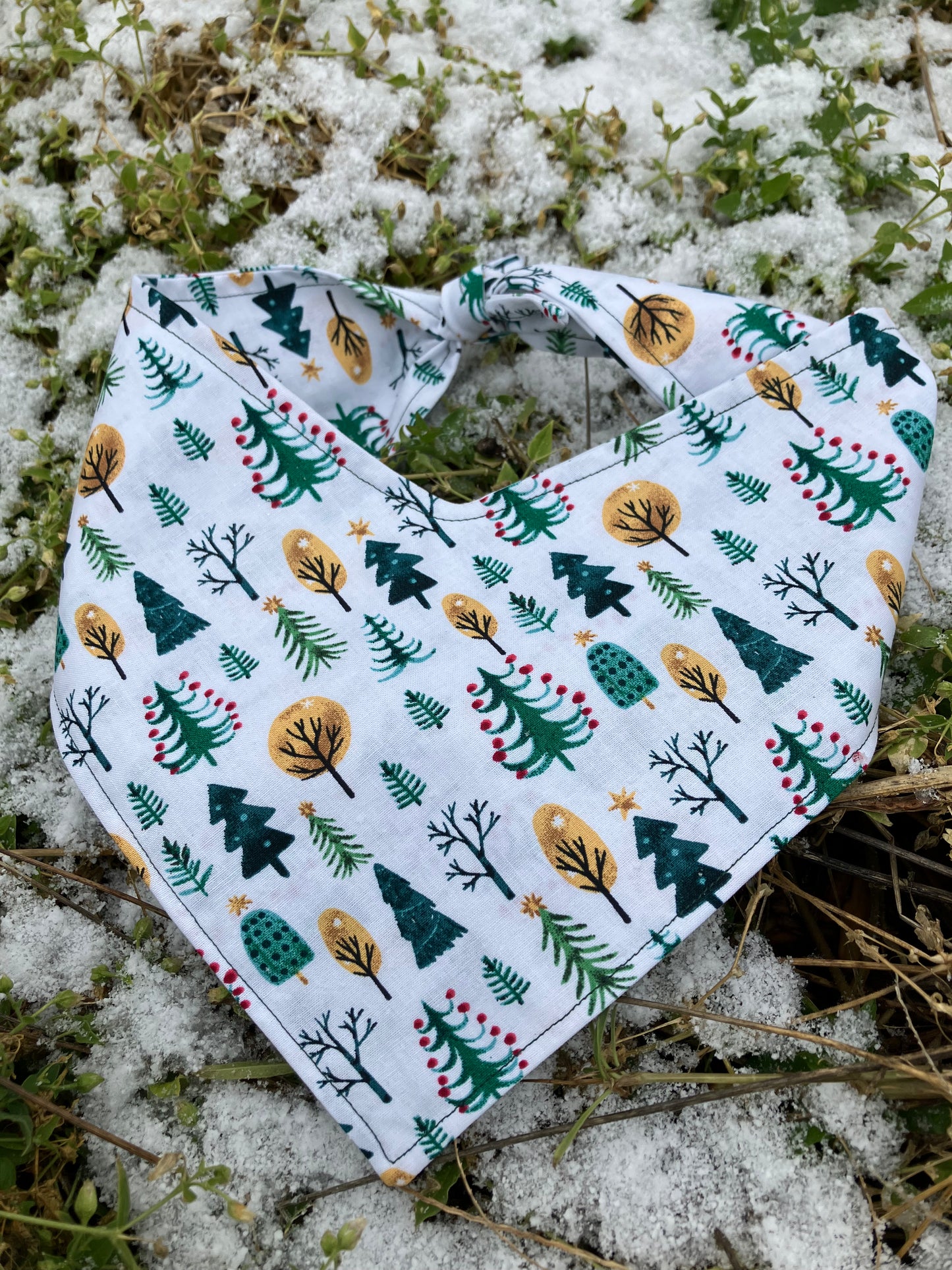 Christmas Pines Bandana