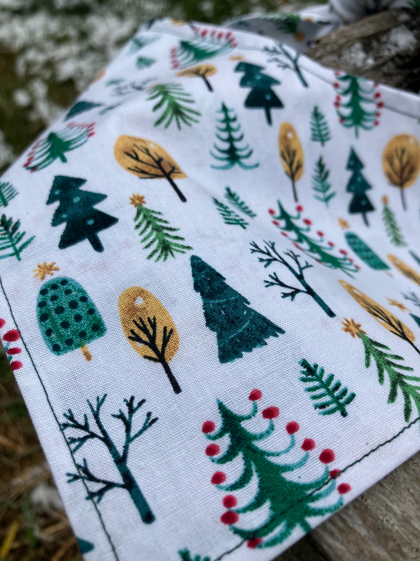 Christmas Pines Bandana
