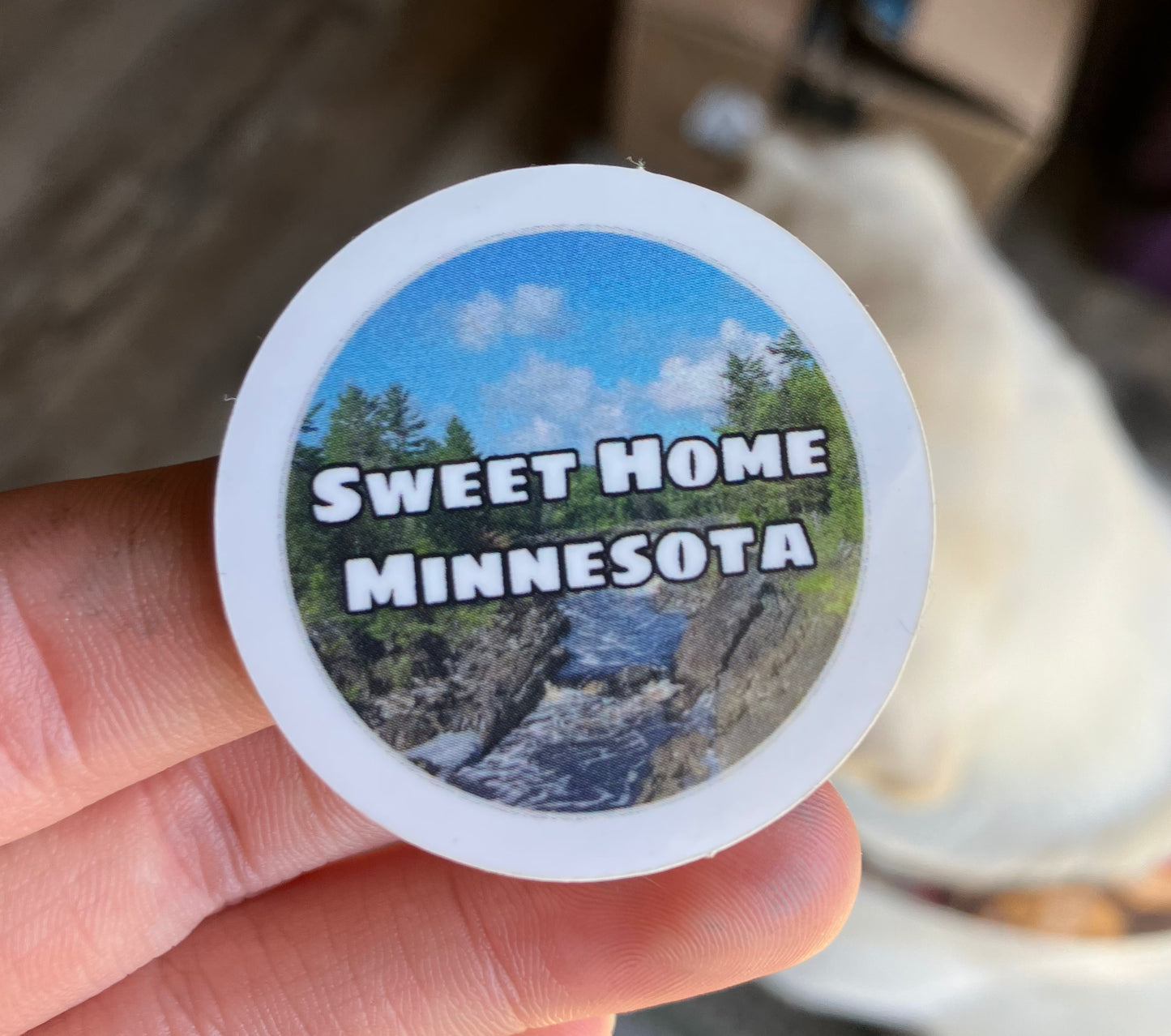 Sweet Home Minnesota Sticker