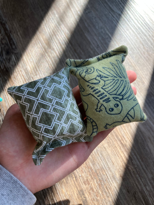 Green Catnip Toy (2 Pack)